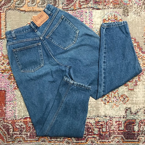 Gitano Denim - Vintage Gitano High Rise Tapered Leg Mom Jeans 2P